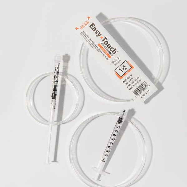 1mL EasyTouch Luer Lock Syringes