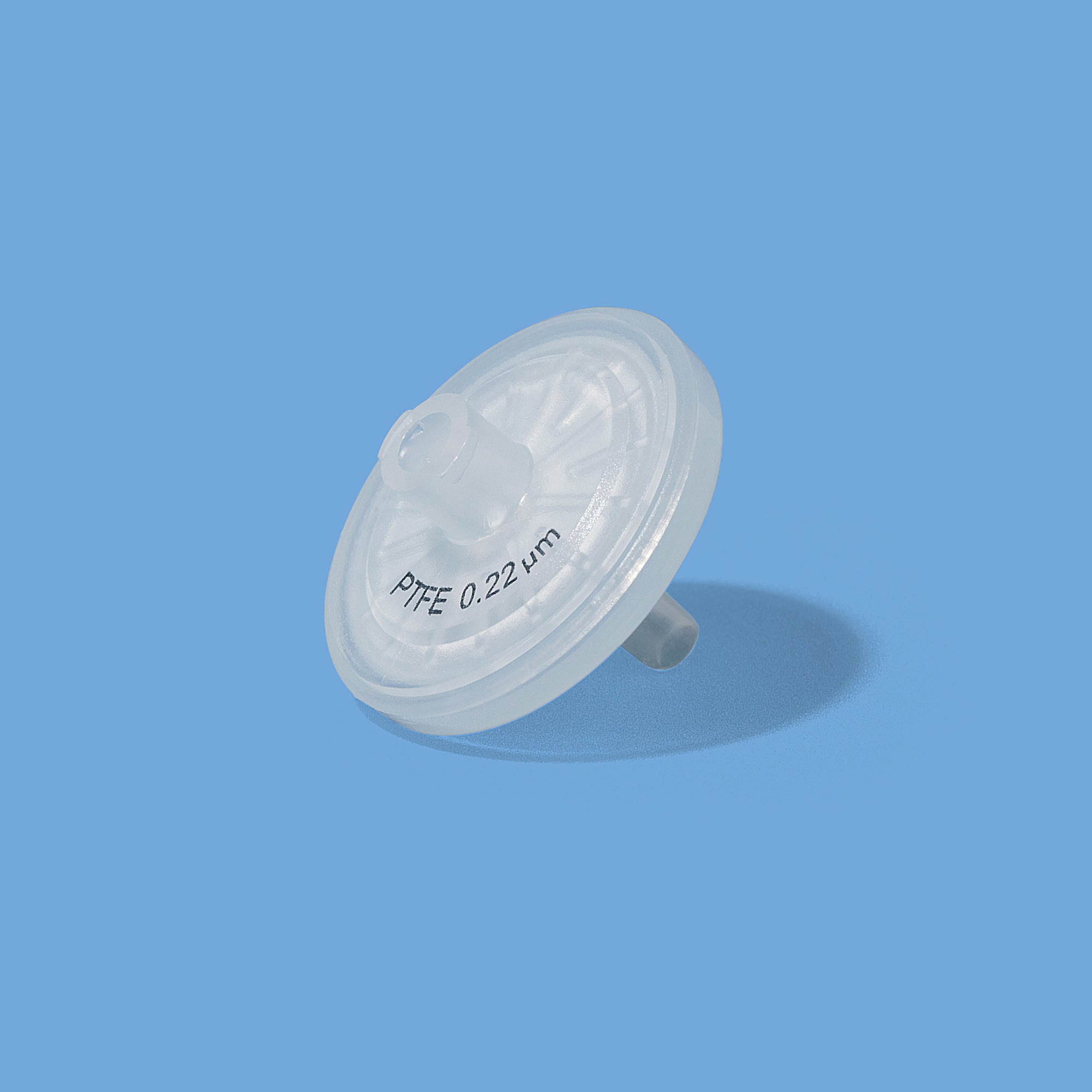 PeptideTest Syringe Filter .22μm PTFE 25mm – Sterile Individually Wrapped