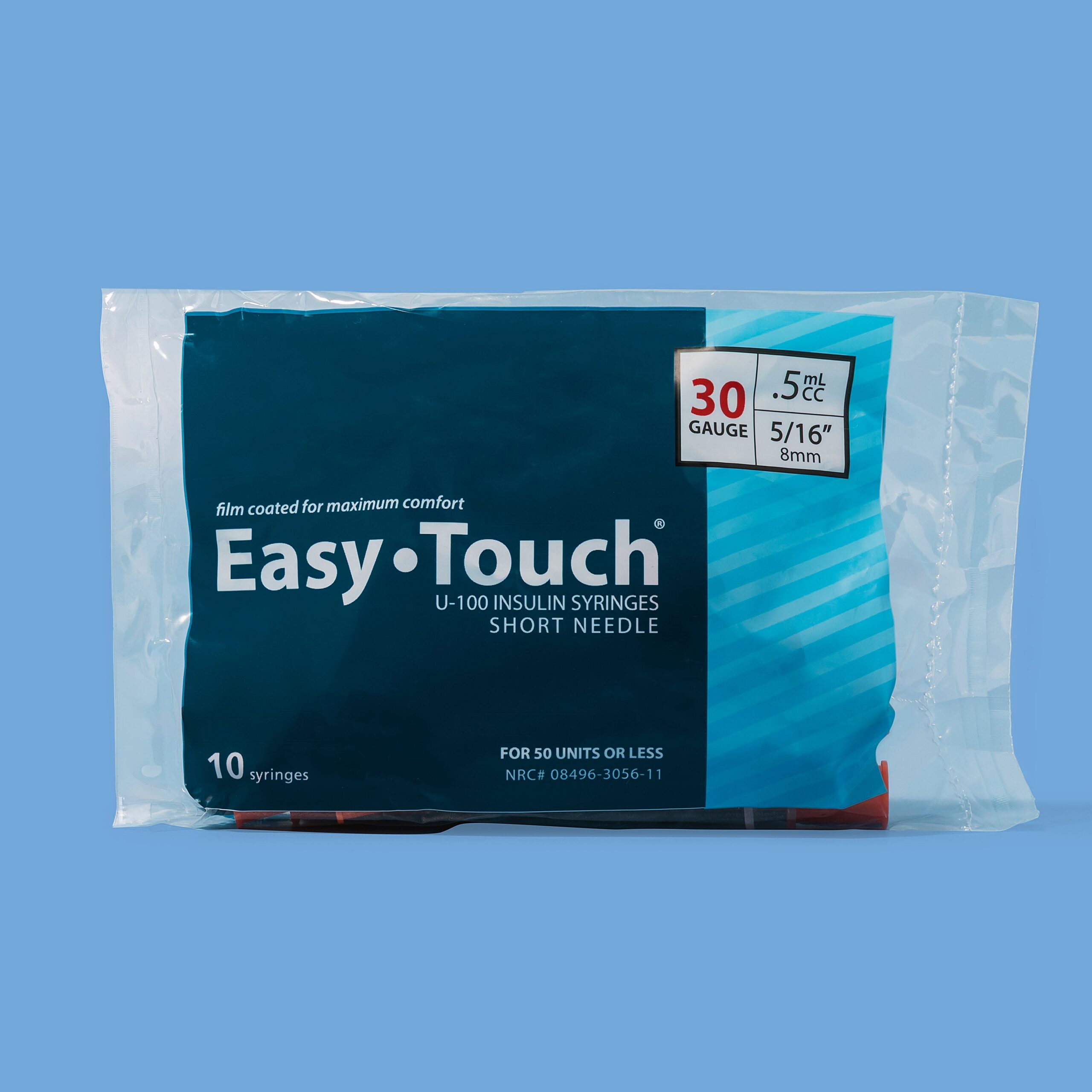 Easy Touch Syringes 30g 0.5ml 5/16″