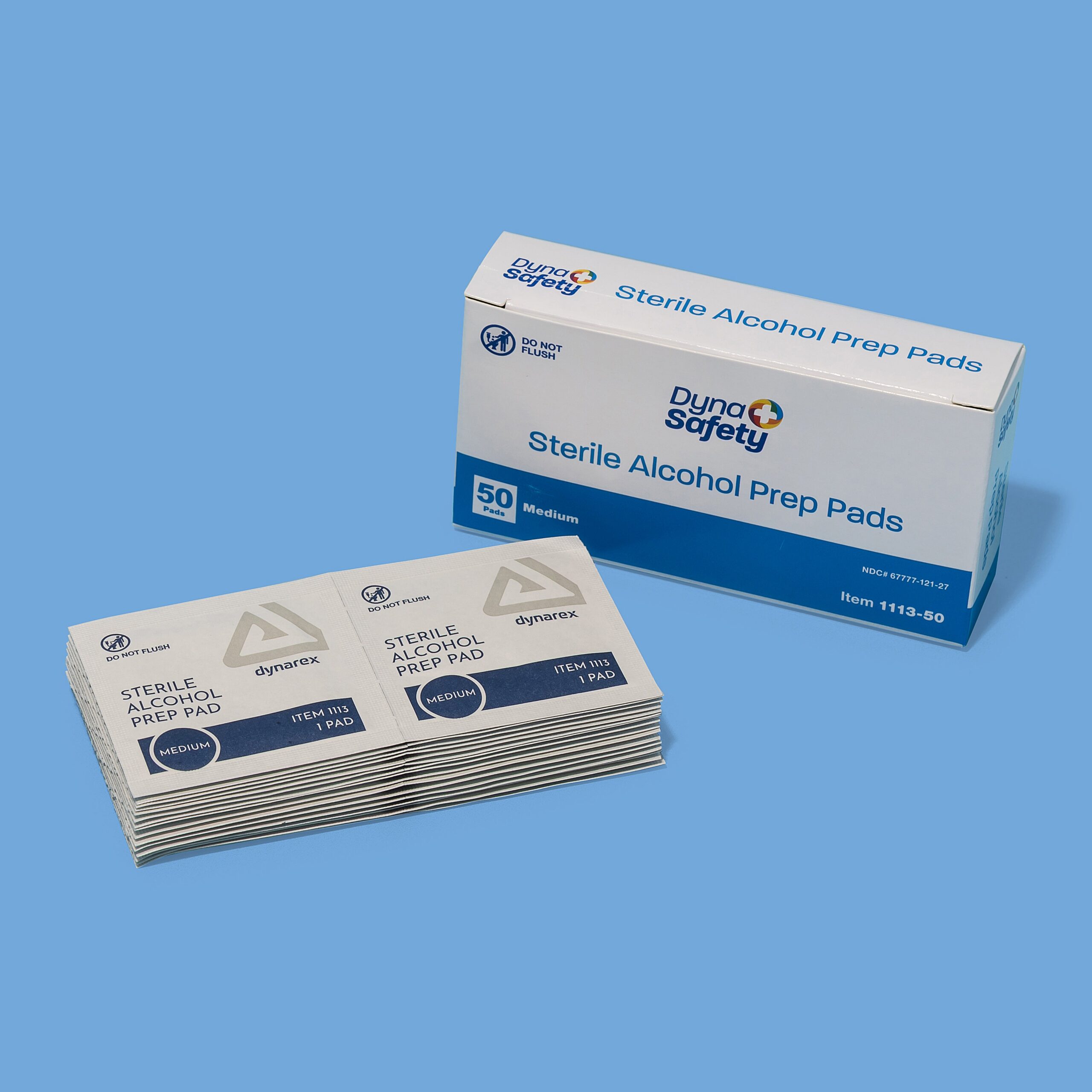 Alcohol Prep Pads (50) Pack